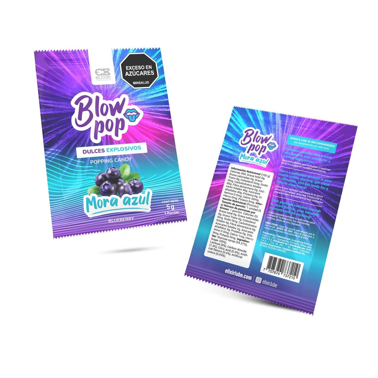 Blow Pop · Mora Azul